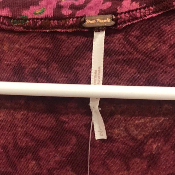 Free People NWT ($108 retail!) Olivia Printed Tunic Top/Dress 🌺 - Picture 5 of 10